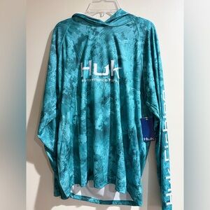 Huk Aqua Performance Fishing Shirt